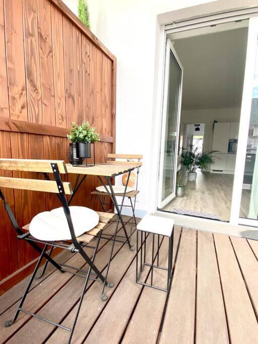 Modernes Trierer Cityloft Mit Grossem Balkon Luaran gambar